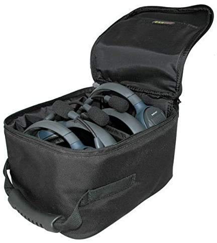 Eartec Ul5S Ultralite Hd 5 Person Full Duplex Wireless Intercom Headset Communication System, Single Ear Headsets, Up To 1000Ft Range, U.S. Company